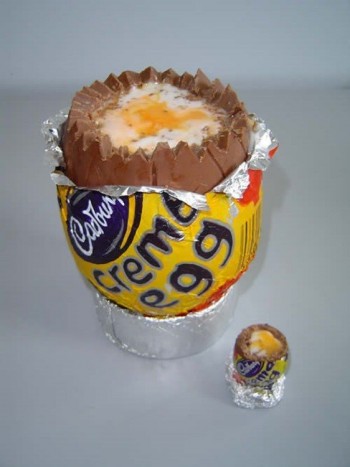 Huge Cadury Egg