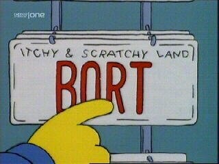 Bort License Plate