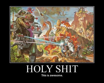 Dinosaurs With Lasers