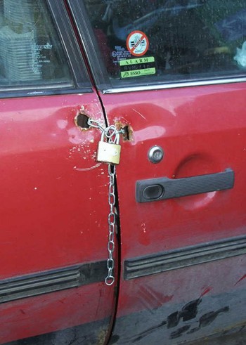 Ghetto Car Lock