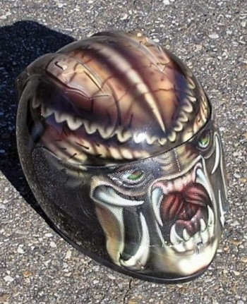 Sweet Predator Motorcycle Helmet