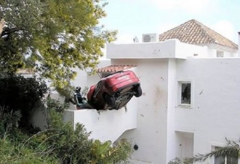 How Do You Crash Into a House