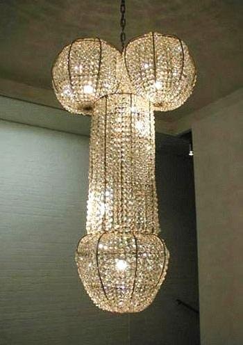 Cock Chandelier