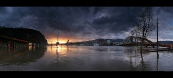 Flood Sunset