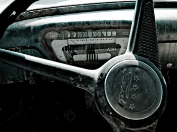 Old Ford Dashboard