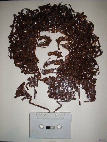 Hendrix Tape Portrait