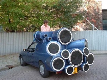 Huge Car Audio