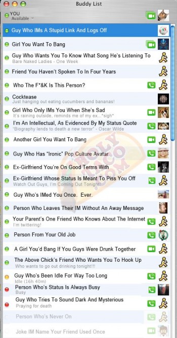Chat Buddy List