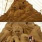 Dante's Satan Sand Sculpture