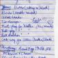 Shopping List