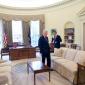 President Barack Obama With Bill Clinton
