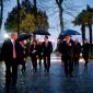 President Barack Obama In The Rain