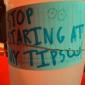Clever Tipping Jar