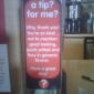 Clever Tipping Jar