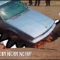 Om Nom Nom Nom Eats A Car