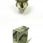 One Dollar Bill Toilet