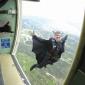 Old Man Staging As Batman