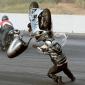 Motorcycle Flip Crash