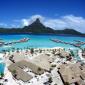 Bora Bora Village In The Water