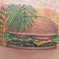 Hamburger Tattoo