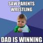 Parents Wrestling