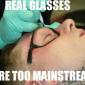 Glasses Tattoo