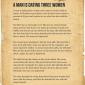 A Man Is Dating Three Women