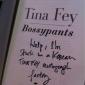 Tina Fey Autograph