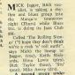 Mick Jagger Forms Group
