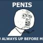 Morning wood rage
