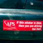 If This Sticker Is Blue...