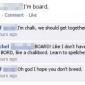I hope you don't breed