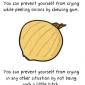 Prevent crying