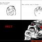 Friend's toilet rage