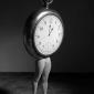 Clock lady