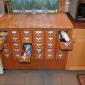 Repurposed Old Card Library Catalog