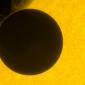 Japan's Hinode Views Venus Crossing The Sun