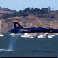 Jet breaking the sound barrier