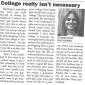 College Isn't Really Necessary