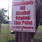 No Alcohol Beyond This Point
