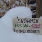 Snowmen For Sale