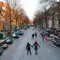 Amsterdam during a cold spell
