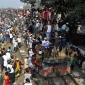Rush hour in Bangladesh