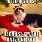 Overly Attached Christmas Cat