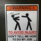 Warning