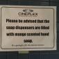 In Canada they apologize for soap