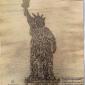 Human Statue of Liiberty