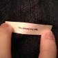 Thanks Fortune Cookie!