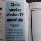 Mountains of toilet paper are fatal