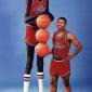 Muggsy Bogues and Manute Bol